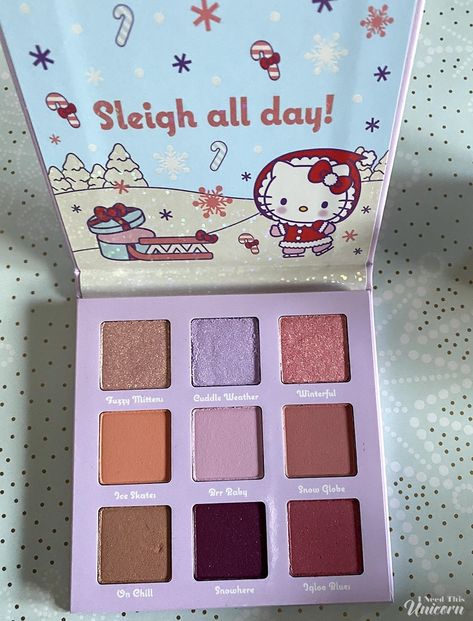 Colourpop Hello Kitty and Friends Collection | I Need This Unicorn Hello Kitty Setting Spray, Pixi Makeup Products Hello Kitty, Hello Kitty Makeup Kit For Kids, Colourpop Hello Kitty, Eyelashes Box Hello Kitty, Hello Kitty Nail Polish, Friends Makeup, Cuddle Weather, Peppermint Sugar