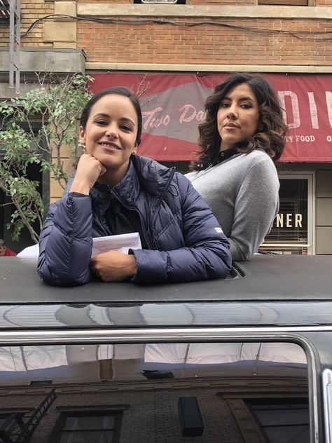 Brooklyn 99 Cast, Gina Linetti, Melissa Fumero, Rosa Diaz, Amy Santiago, Stephanie Beatriz, Brooklyn 99, Casting Pics, Brooklyn Baby