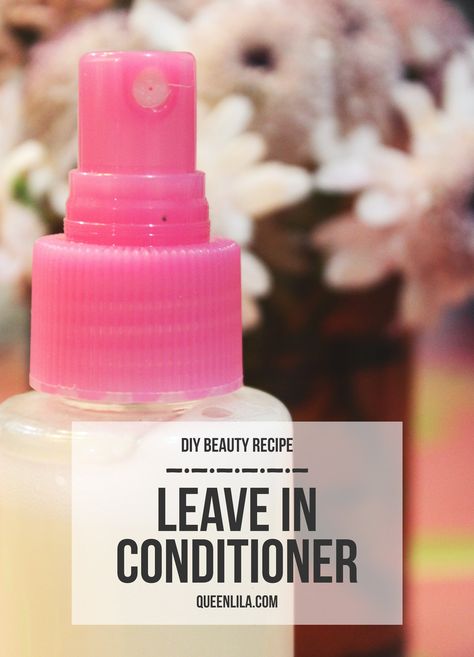 Diy Hair Leave In Conditioner, Diy Leave In Hair Conditioner, Diy Hair Conditioner, Diy Hair Products Recipes, Haircare Natural, Homemade Conditioner, Diy Conditioner, Hair Glam, Spray Conditioner