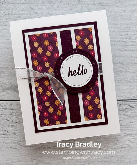 Stampin' Up! To Market Designer Series Paper - Stamping With Tracy Bone Folder, Hello Cards, Embossing Folders, Starter Kit, Embossing Folder, Card Layout, Stampin Up Cards, Stamp Set, Diy And Crafts