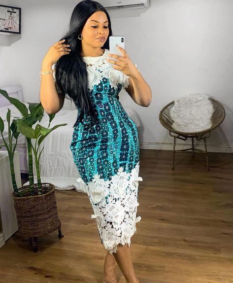 Latest Ankara style 2023 Simple Lace Gown Styles, Simple Lace Gown, Kitenge Designs Dresses, Latest Ankara Style, Lace Short Gown Styles, African Shift Dress, Short Gown Styles, Short Ankara Dresses, Ankara Dress Designs