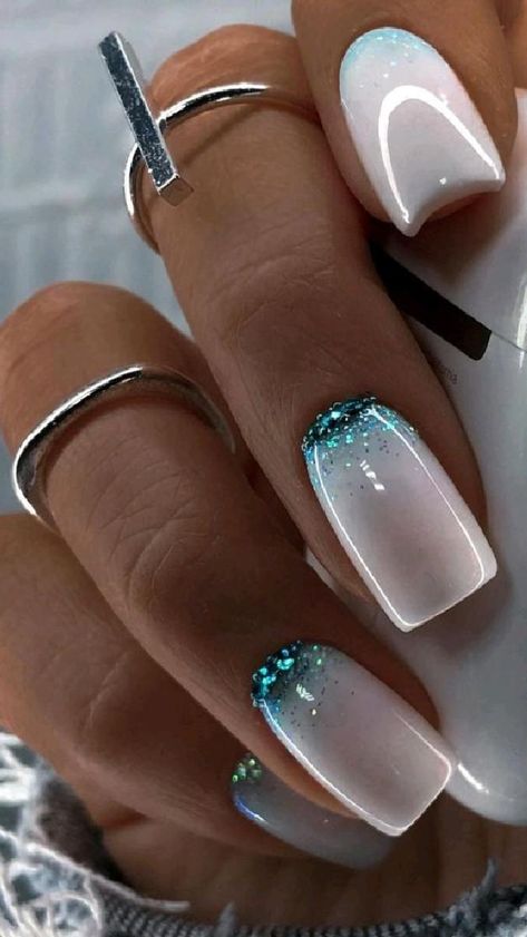 Inspiration Nails, Wow Nails, Art Pretty, Trendy Nail, Bride Nails, Ideas Nails, Short Acrylic Nails Designs, Short Hairstyle, Dipped Nails