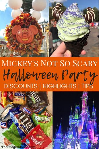 Magic Kingdom Halloween, Disney World On A Budget, Halloween Party Tickets, Disney Halloween Parties, Disney World Halloween, Not So Scary Halloween Party, Not So Scary Halloween, Disney World Vacation Planning, Party Tickets