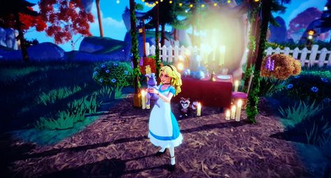 Alice im Wonderland Dress inspiration Disney Dreamlight Valley Alice In Wonderland, Gaming Center, Disney Dreamlight Valley, Wonderland Dress, Alice In Wonderland, Gaming, Disney, Art, Design