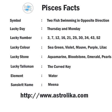 Pisces Lucky Numbers, Facts About Pisces, About Pisces, Pisces Color, Pisces Personality, All About Pisces, Pisces Traits, Zodiac Pisces, Pisces Girl