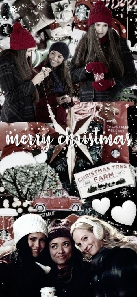 Vampire Diaries Christmas, Christmas Vampire, Vampire Diaries Seasons, Vampire Diaries Wallpaper, Christmas Tree Farm, The Vampire Diaries, Tree Farms, The Vampire, Christmas Wallpaper