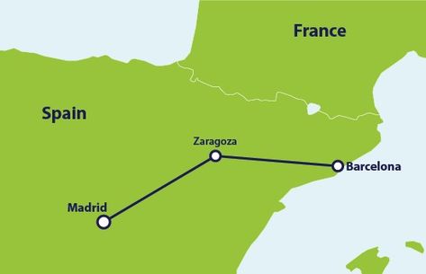 How to Get From Madrid to Barcelona by Train | Eurail.com Eurail Pass, Travel By Train, Train Route, Speed Training, Madrid Barcelona, Ways To Travel, Train Travel, Plan Your Trip, Train Station