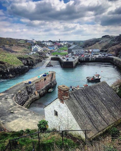 Visit Wales on Instagram: “Picture perfect Porthgain on the North Pembrokeshire coast - just one of the Insta hotspots on #TheCoastalWay Diolch / Thanks to…” Britain Landscape, Welsh Magic, Welsh Ancestry, Welsh Castles, Visit York, Castles In Wales, Pembrokeshire Coast, Wales Travel, Visit Wales