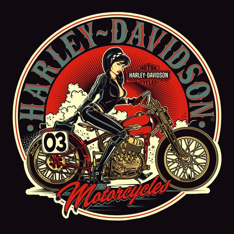 Motor Harley Davidson, Harley Davidson Posters, Мотоциклы Harley Davidson, Motorcycle Artwork, Motos Harley, Harley Davidson Wallpaper, Bike Rally, Harley Davidson Vintage, Harley Davidson Art