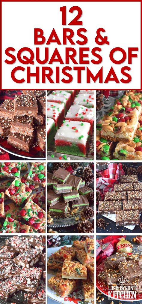 Holiday Bar Recipes, Bars And Squares, Jul Kaka, Christmas Cookie Bars, Christmas Cookie Recipes Holiday, Christmas Baking Cookies, Christmas Baking Recipes, Christmas Candy Recipes, Holiday Cookie Recipes