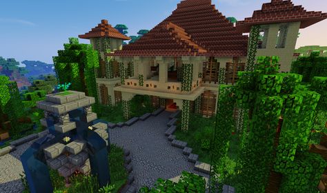 Sevalemond |Mars Mcforden Minecraft Fountain, Casa Minecraft, Foundation Ideas, Minecraft Dream, Minecraft Mansion, Minecraft Interior, Minecraft Structures, Minecraft Interior Design, Minecraft Inspiration