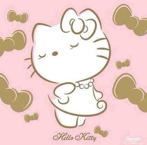 Fancy hello kitty . <3 Hello Kitty Tattoos, Charmmy Kitty, Hello Kitty Images, Hello Kitty Backgrounds, Super Kawaii, Mia 3, Hello Kitty Pictures, Hello Kitty Items, Hello Kitty Plush