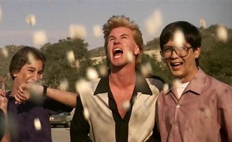 aka That Time Val Kilmer actually made a funny movie Real Genius Val Kilmer, Real Genius Movie, Karate Kid 1, Chris Knight, Genius Movie, Real Genius, Greatest Movies, Being Smart, Film Journal