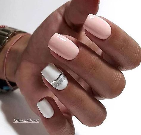 Uñas City Nails, Shellac Nails, Nail Polishes, Perfect Nails, Nail Manicure, Wedding Nails, Trendy Nails, How To Do Nails, Beauty Nails