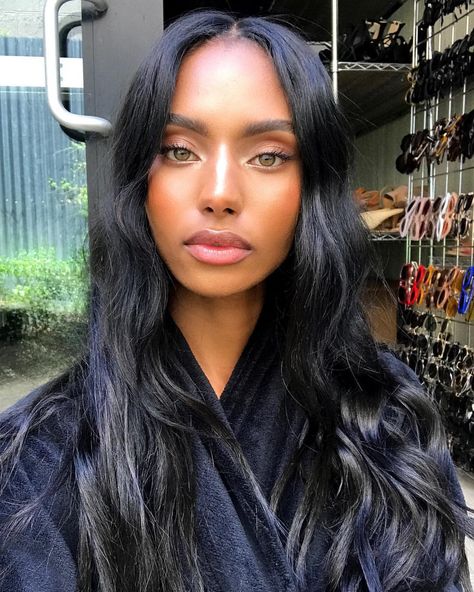 Sydney Harper, Sydney J Harper, Pretty Makeup, Beautiful Skin, Black Is Beautiful, Beauty Make Up, Skin Makeup, Maquillaje De Ojos, Fashion Makeup