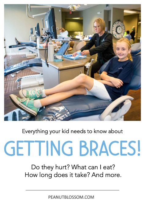 What To Do Before Braces, What To Do Before Getting Braces, Braces Care Package, Getting Braces On, Tips For Braces, Braces Hacks, Safety Rules For Kids, Kids Braces, Peanut Gallery