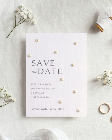 Wedding Invitations Pearl, Pearl Invitations, Formal Invitation, Save The Date, Getting Married, Wedding Invitation, Mother Of Pearl, Love It, Most Popular