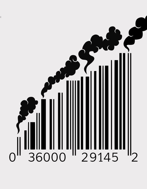 Pop art, Minimalist, Vector, Flat illustration   Price Inflation by Neil V Fernando Inflation Illustration Art, Inflation Poster, Inflation Illustration, Inflation Art, Metaphor Illustration, Stop Pollution, Air Pollution Poster, Environmental Posters, Corporate Greed