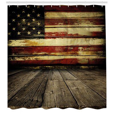 Patriotic Photography, Rustic American Flag, American Flag Wallpaper, Fabric Photography, Paper Banners, School Photography, Shower Curtain Decor, Shower Curtain Set, Wooden Background