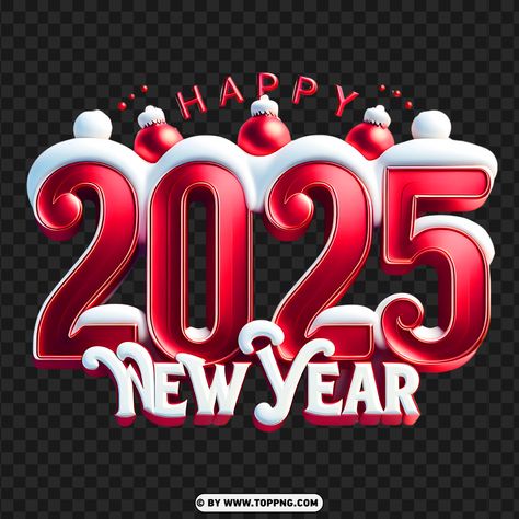 Happy Christmas Design, Newyear Poster Ideas, Happy New Year Design Ideas, New Year Design 2025, New Year Poster Design Ideas, Photo Studio Background Images, 2025 Text, 2025 Poster, New Years Banner