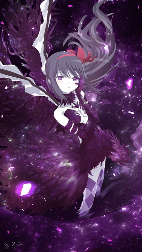 Homura Akemi Wallpaper Iphone, Homura Akemi Wallpaper, Madoka Magica Computer Wallpaper, Madoka Magica Gif Wallpaper, Madoka Magica Fanart Dark, Four Movie, Anime Date, Mahō Shōjo Madoka Magica, Destroyer Of Worlds