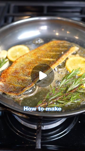 Kelly Scott on Instagram: "How to cook a lemon butter pan seared branzino 🐟 

Sign up for my newsletter to keep up to date with recipes and cooking techniques! Comment “NEWSLETTER” and I’ll send you a link to your DMs to join my community!

Ingredients:
* 1 branzino filet, boneless and scales removed
* salt
* 2 tbsp avocado oil
* 2 tbsp butter
* 1 rosemary sprig
* 3 garlic cloves, crushed
* 1/2 lemon, thinly sliced

See steps at below link, or comment “RECIPE” and I will send the full recipe straight to your DMs!

https://kellyscleankitchen.com/2024/09/21/lemon-butter-branzino/

#branzino #seafood #fish" Fried Branzino, Branzino Fillets Recipe, Branzino Recipe Filet, Branzino Recipe, Filet Recipes, Clean Diet, My Community, Lemon Butter, Dinner Is Served