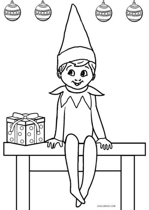 Elf On The Shelf Coloring Pages | Free and easy to print. Pin it. #holidays #elfontheshelf #freeprintables Elf On The Shelf Coloring, Elf On The Shelves, Elf Printables, Elf Crafts, Christmas Coloring Sheets, Printable Christmas Coloring Pages, Free Christmas Printables, Christmas Coloring, An Elf