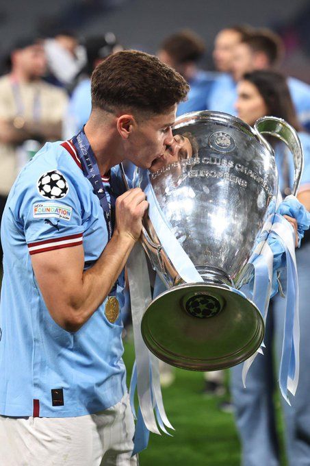 All About Álvarez (@19Alvarezz) / Twitter Julian Alvarez Manchester City, Impossible Is Nothing, Good Morning People, Manchester City Wallpaper, Kun Aguero, Julian Alvarez, Champions League Football, Football Stuff, Jack Grealish