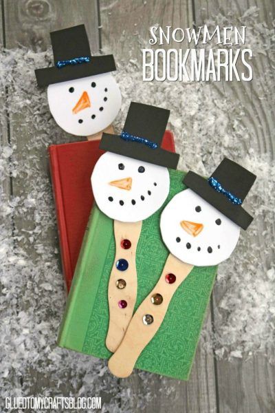 Craft Foam Snowman Bookmark – Winter Themed Kid Craft - Christmas Gift Idea for Kids to make! Christmas Kids Crafts Gifts, Bookmarks Kids Craft, Snowman Bookmark, Foam Snowman, Clay Mation, Winter Party Ideas, Class Mom, Craft Christmas Gifts, Bookmark Craft