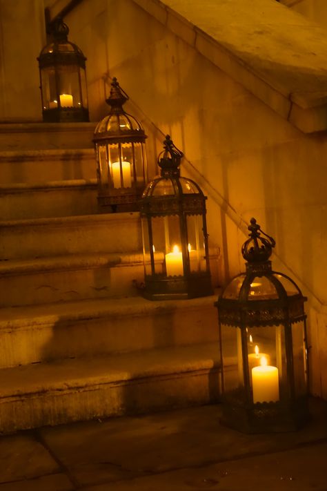 Modern Gothic Interior, Modern Wizard, Staircase Wedding, Montreal Apartment, Fantasy Writing, Ski Party, Little Cabin In The Woods, Antique Lanterns, Copper Lantern