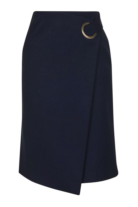 TOPSHOP Premium Wrap Midi Skirt. Pinned by Amy of www.amysshop.co.uk on High Street Tango Finds. Sukienki Maksi, Wrap Midi Skirt, Tokyo Street Fashion, Trendy Skirts, Elegante Casual, Sewing Skirts, Skirt Midi, Topshop Outfit, Beautiful Skirts