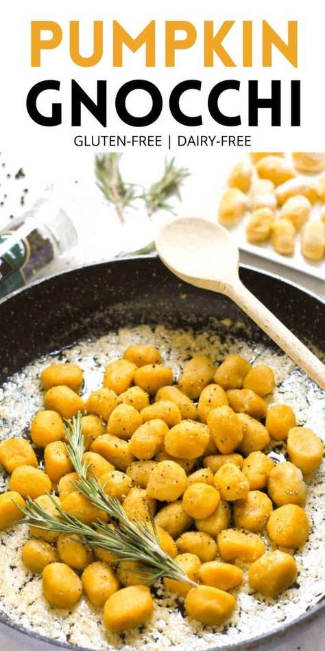 Pasta Recipes Gluten Free, Gnocchi Easy, Make Gnocchi, Pumpkin Recipes Dinner, Gluten Free Pumpkin Recipes, Vegan Pumpkin Soup, Gluten Free Gnocchi, Gluten Free Recipes For Kids, Pumpkin Gnocchi