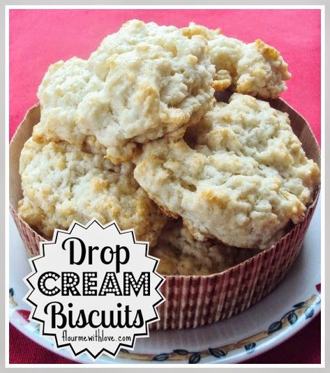 Easy Drop Biscuits, Easy Biscuits, Sour Cream Biscuits, Cinnamon Roll Bake, Frozen Bread Dough, Knead Bread Recipe, Fried Pies, Easy Bake Oven, Beautiful Breakfast