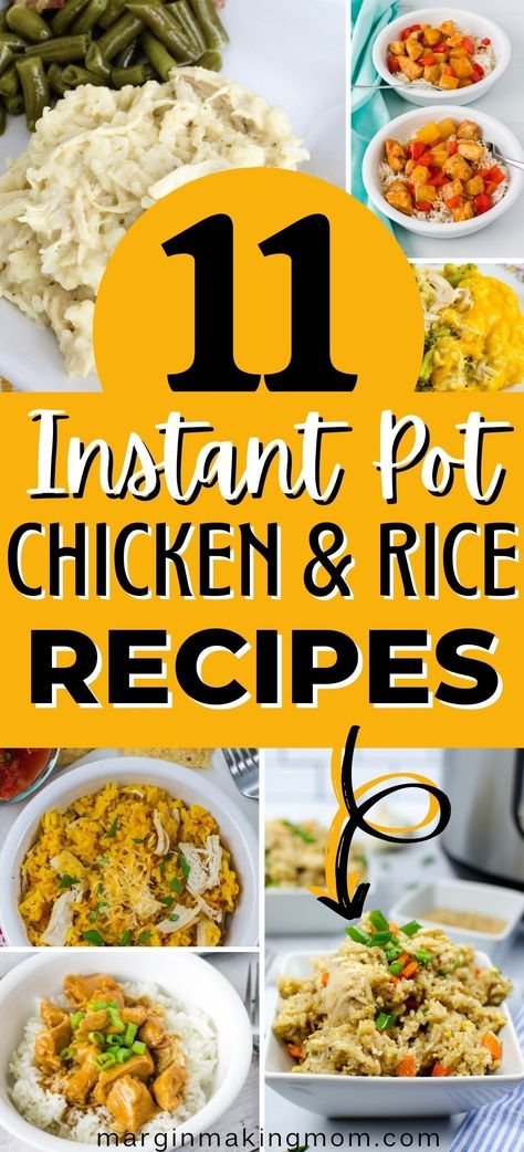 Crockpot Receipts, Instant Pot Chicken Recipes, Pressure Cooker Recipes Chicken, Chicken Recipes Easy Quick, Culinary Tips, Pasta Side Dishes, Healthy Chicken Breast, Pressure Cooker Chicken, One Pot Dinners