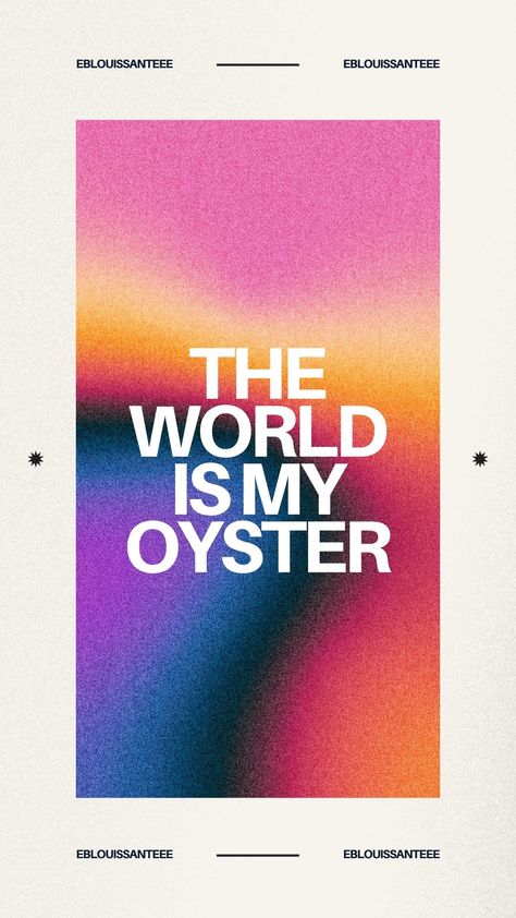 the world is my oyster manifestation message
the world is your oyster
aesthetic pinterest quotes The World Is Your Oyster Wallpaper, Oyster Wallpaper, The World Is My Oyster, The World Is Your Oyster, World Is Your Oyster, Manifestation Quotes, The World, Quotes