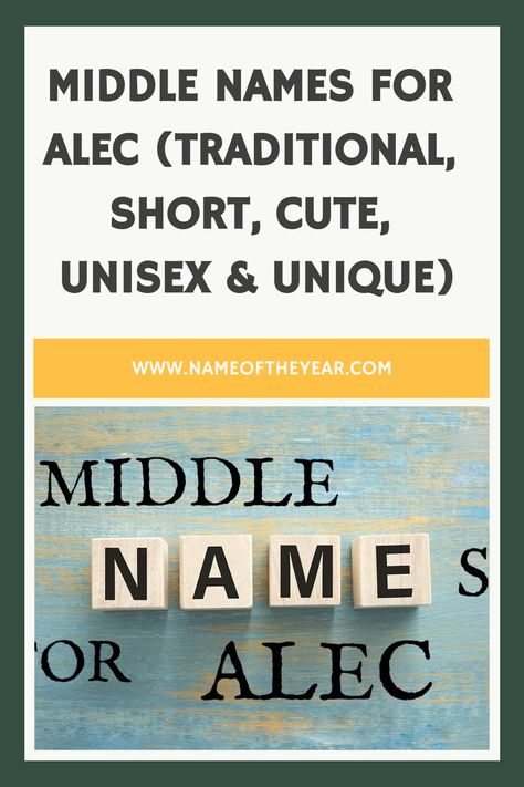 Selecting the ideal middle name for your little one can be both a daunting and thrilling endeavor. A well-chosen middle name has the power to enhance the synergy between their first and last names, adding a touch of elegance and personal significance. Discover how to find that perfect addition to complete your child's full name with style and grace. Cute Middle Names, Unique Middle Names, Cool Middle Names, Welsh Names, Strong Names, Spanish Names, French Names, Traditional Names, Irish Names