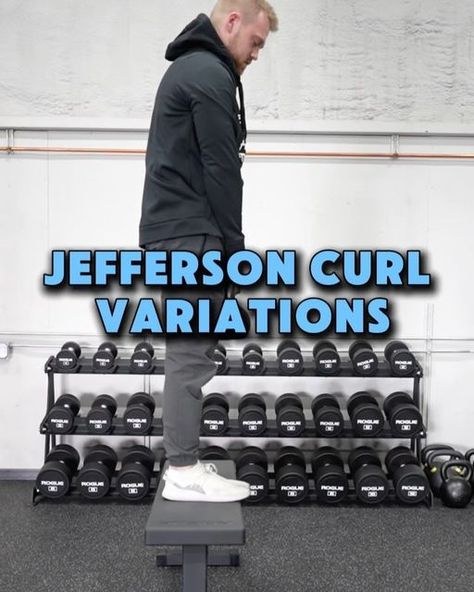 Dr. Kyle Richmond | Mobility & Strength Coach on Instagram: "Jefferson curls are the goat for lower back mobility!

If you struggle with lumbar flexion you need to try some of these!

The goal of these exercises are to utilize the muscles in your spine to flex it. Which means if you cramp in your abs you’re probably doing it right.

Which one is your favorite?

#lowbackpainrelief #lowbackexercises #spinemobility" Lower Back Mobility, Low Back Exercises, Back Mobility, Low Back Pain Relief, The Goat, Do It Right, Which One Are You, Lower Back, Strength Training