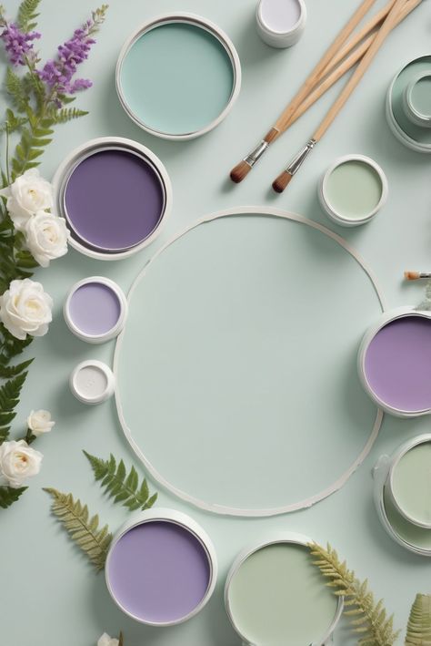 Explore the perfect combinations of Sherwin Williams palettes featuring the captivating tones of Fern Green and Orchid Purple. Elevate your room's design with these top 5 color schemes.
#ad  


#kitchen
#wallpaint2024
 #color2024
 #DIYpainting
 ##DIYhomedecor
 #Fixhome Colors With Terracotta, Paint Pallets For Home Color Schemes, Lavender Color Scheme, Painting Kids Furniture, Ad Kitchen, Statement Furniture Pieces, Green And Lavender, Colorful Kitchen Decor, Top Paintings