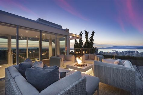 Apartment Exterior, Luxury Penthouse, Rooftop Patio, Luxury Condo, Apartment For Sale, Vancouver Bc, Luxury Property, Apartments For Sale, Interior Design Firms