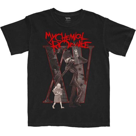 My Chemical Romance Unisex T-Shirt - William Anderson - Medium Black Parade, Screen Printing Designs, Short Styles, My Chemical, High Quality T Shirts, My Chemical Romance, A Black, Unisex T Shirt, Shirts Tops