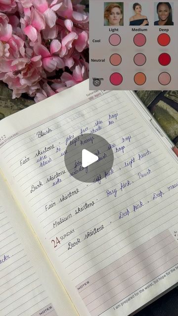 Kisa fatima on Instagram: "How to choose blush shade according to skin tone ? 

Follow @makeovers_by_kisa for more 😍

[ Blush Guide , Makeup Course , Free Makeup , Self Makeup , Makeup tips and tricks for beginners , Makeup Knowledge , Pro Makeup Artist , Bridal Makeup Artist , Free Online Makeup Classes , Beauty Content Creator and Influencer , Makeup Series , Free Makeup Course , Makeovers By Kisa ] 

#makeoversbykisa #blush #makeupguide #makeupartist #freemakeupclass #selfmakeup #trendingnow #réel #viralsong #learnmakeup #makeuptipsandtricks #promakeupartist #bridalmakeup #beautyinfluencer #makeuplover #foryoupage #foryou #makeup .." Blush Guide, Makeup Knowledge, Self Makeup, Influencer Makeup, Makeup Classes, Beauty Content Creator, Contouring Techniques, Makeup Tips And Tricks, Pro Makeup Artist