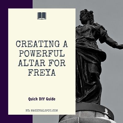 Offering To Freya, Freyja Altar Ideas, Freya Goddess Altar, Freya Witchcraft, Freya Altar Ideas, Freya Offering, Freyja Altar, Norse Wicca, Freya Altar