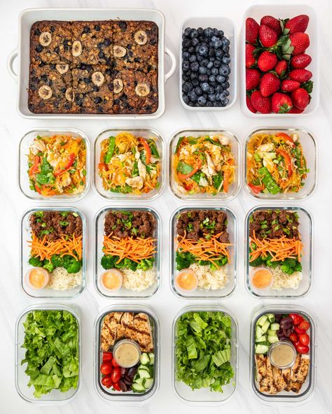 Weekly Meal Plan - January 7th, 2024 Weekly Meal Plan Breakfast Lunch Dinner, Buddha Bowl Meal Prep, Lunchbox Meals, Menu For The Week, Healthy Meal Plan, Weekly Meal Plans, Meal Box, January 7th, Best Meal Prep