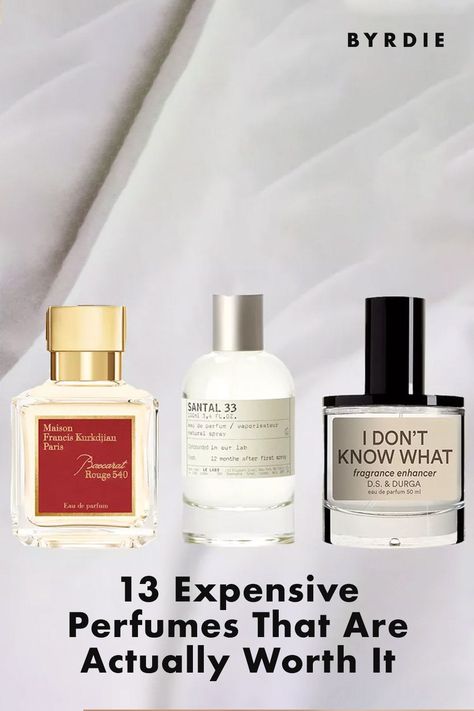 Fragrance can be expensive, but some scents are worth the splurge. We interviewed beauty editors on their favorite fragrances—read on to find our top 13 expensive perfumes. Most Long Lasting Perfumes, Amazing Perfume For Women, Clean Scent Perfume For Women, Expensive Smelling Perfume, It Girl Perfume, Ouai Perfume, Top Fragrances For Women, Best Fragrances For Women, Popular Perfumes Woman