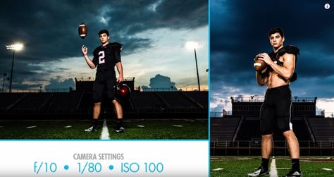 How to Capture Dramatic Senior Sports Portraits with Matt ... Sports Portraits, Sport Portraits, Senior Pictures Sports, Portrait Images, Camera Settings, Sport Chic, Sports Photography, Best Photographers, High School Seniors