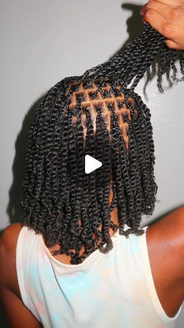 Fulani Mini Twists, Mini Twist Styles Natural Hair, Mini Twist Braids, Short Twists For Black Women, Mini Twist On Natural Hair, Cornrows With Natural Hair, Short Mini Twists, Short Mini Twist Hairstyles, Twist For Kids