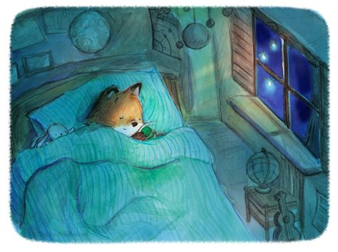 Sick In Bed Illustration, Happy To Be Here, Biography Books, Children's Illustration, Wild Creatures, Family Illustration, T Art, Bear Art, Cute Animal Drawings