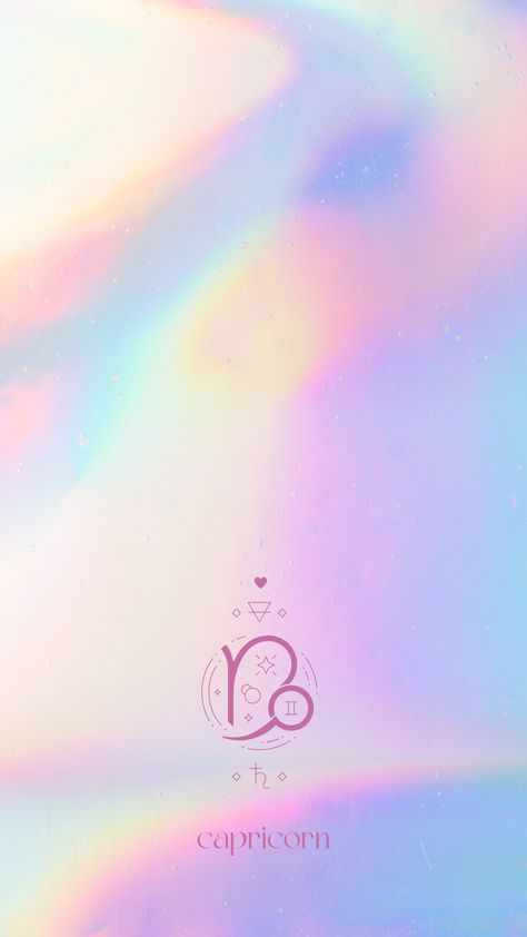 Capricorn aesthetic astrology holographic wallpaper for phone (iphone and android wallpaper) Holographic Wallpaper, Wallpaper Zodiac, Lovely Wallpapers, Zodiac Wallpaper, Holographic Wallpapers, Capricorn Aesthetic, Capricorn Tattoo, Wallpaper For Phone, Mermaid Wallpapers