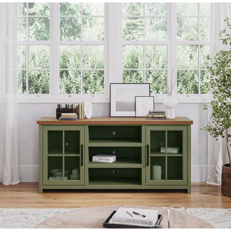 Tv stand green