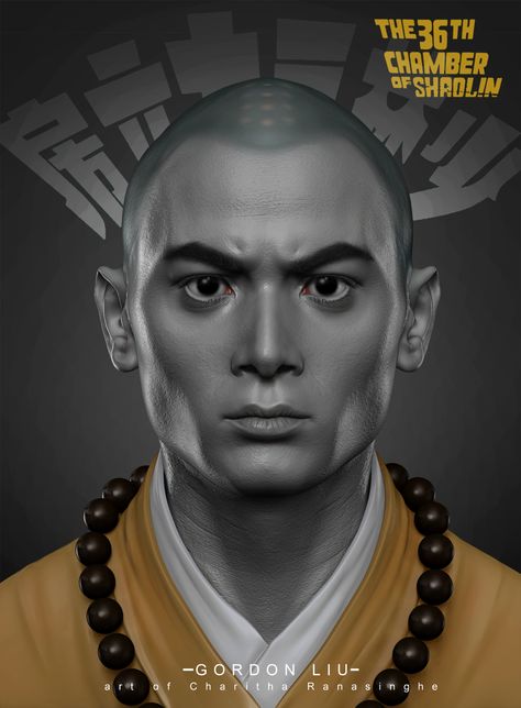 ArtStation - Gordon Liu, Charitha Ranasinghe Gordon Liu, Mickey Rourke, Zbrush, Great Britain, Character Art, Statue, Quick Saves, Art